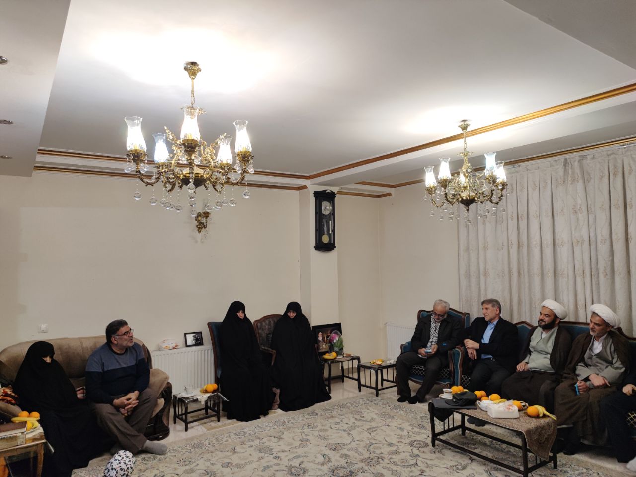 دیدار و تجلیل از مادر گرانقدر شهدای امینی